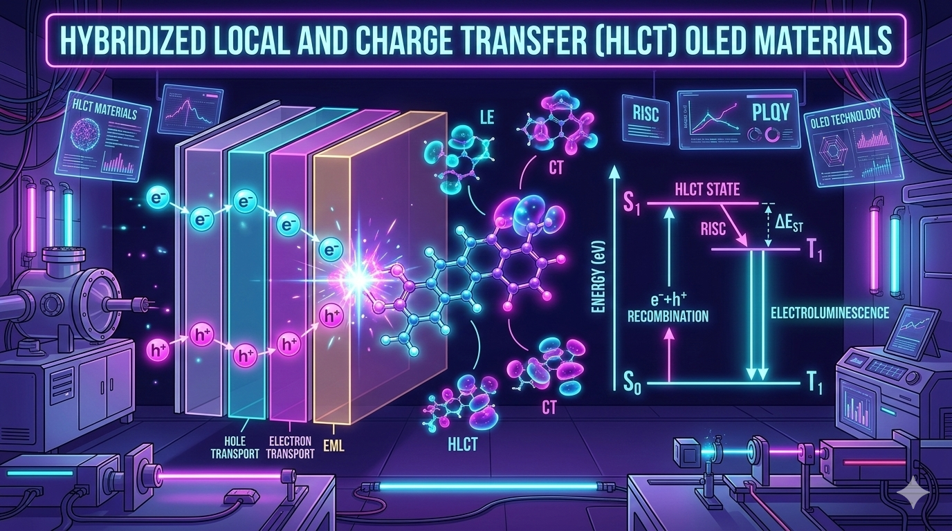 HLCT OLED Research Image